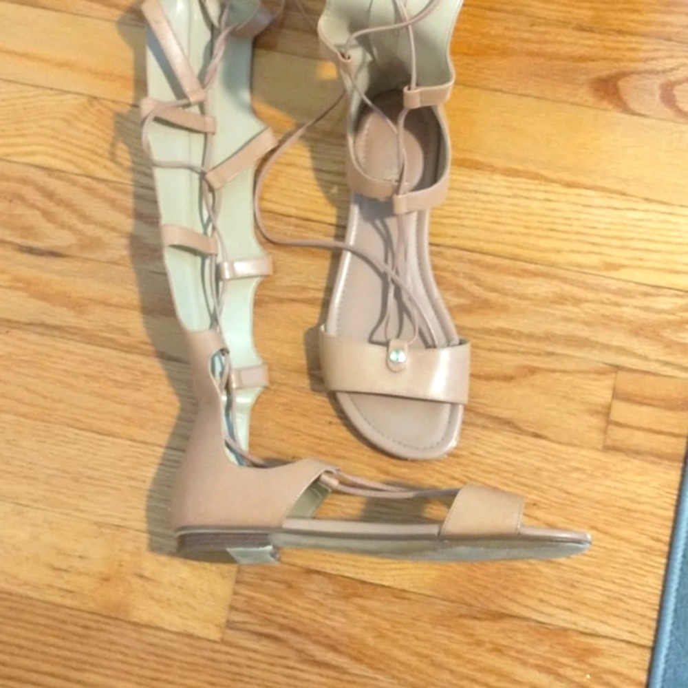 Michael Kors Gladiator Sandals Tan 8.5